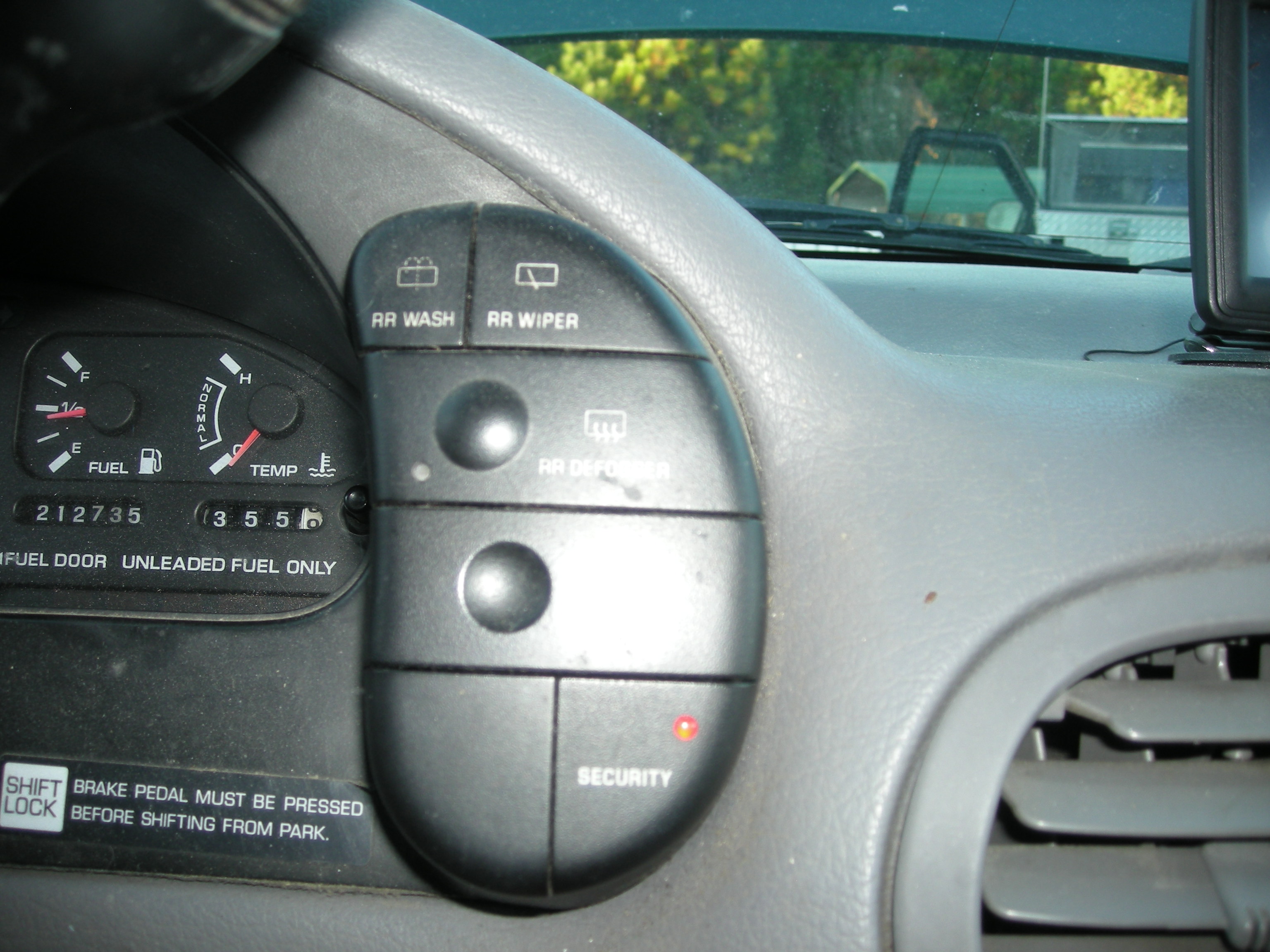 1997 Nissan quest alarm