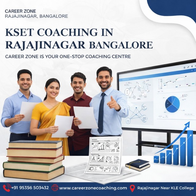 KSET Coaching  Crack KSET with confidence and step into a rewarding academic career  Career Zone is your one stop coaching centre for KSET preparation in Bangalore  offering expert faculty  updated syllabus coverage  and exam oriented training   Learn from experienced mentors and prepare alongside motivated students who are ready to succeed  📖 In depth subject training 📊 Smart exam strategies 🏆 Consistent results  📍 Career Zone – Rajajinagar  Bangalore 📞 Call now   91 95356 503432  👉 Join the best KSET coaching in Rajajinagar and clear your exam in the first attempt