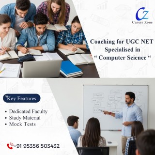 Coaching for UGC NET specialised in computer science Career Zone offers specialized UGC NET Coaching for Computer Science aspirants in Rajajinagar  Bangalore  With expert mentors  well structured study material  and regular mock tests  our program ensures top results  Enhance your learning and achieve success in your NET exam with Career Zone